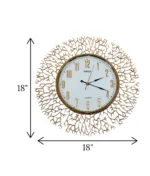 Imported Fancy Coral Tree Golden Clock - Image 2