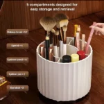 Rotating Brushes Holder with Lid - Image 2