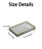 Acrylic Vanity Perfumes Makeup Tray - Image 3