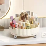 Rotating Lipstick Partition Vanity Tray Organizer