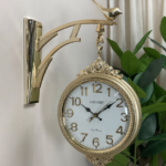 Imported Luxury Double Face Clock