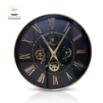 Imported Golden Chronics Mechanical Gear Wall Clock